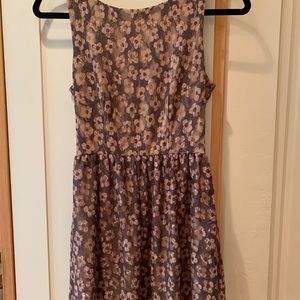 flower printed mystic dress